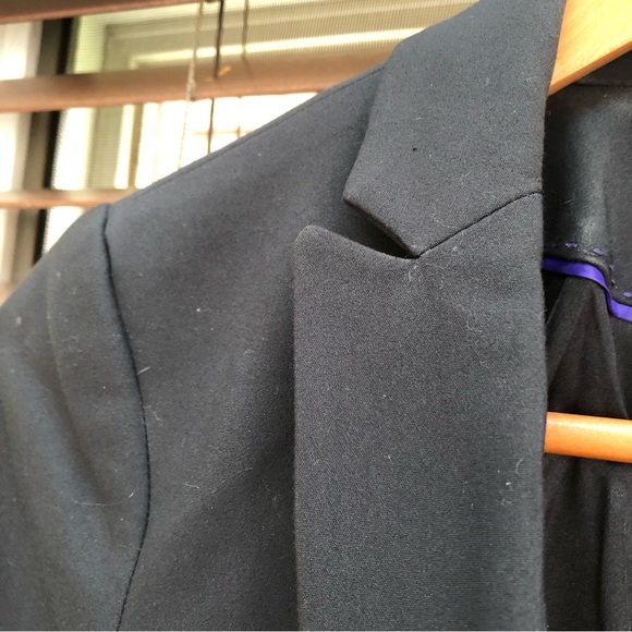 RW & Co Sophia fitted blazer black size 2 - Picture 4 of 11